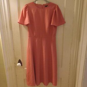 Peach Ann Taylor dress - size 2